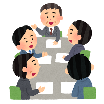 一位日本上班族(salaryman)的插圖。